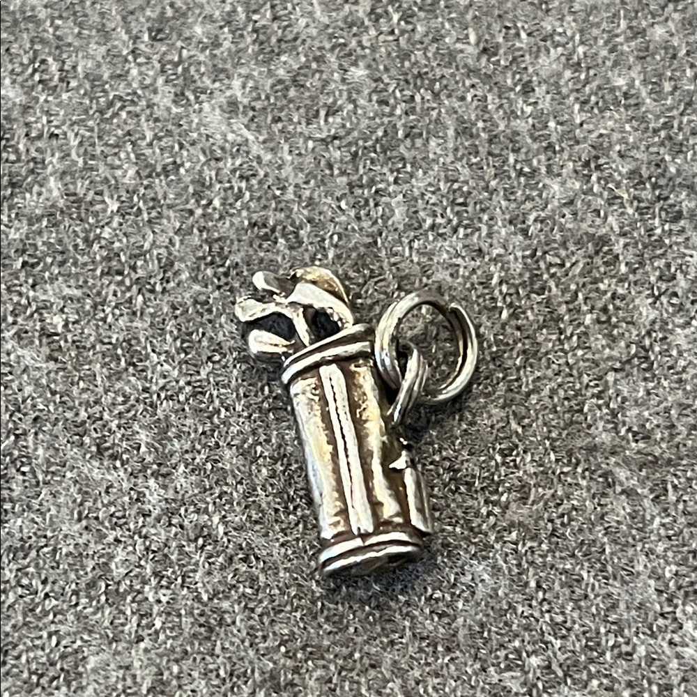 Sterling Golf Bag/Club Charm